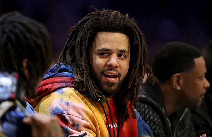 This is a photo of J. Cole