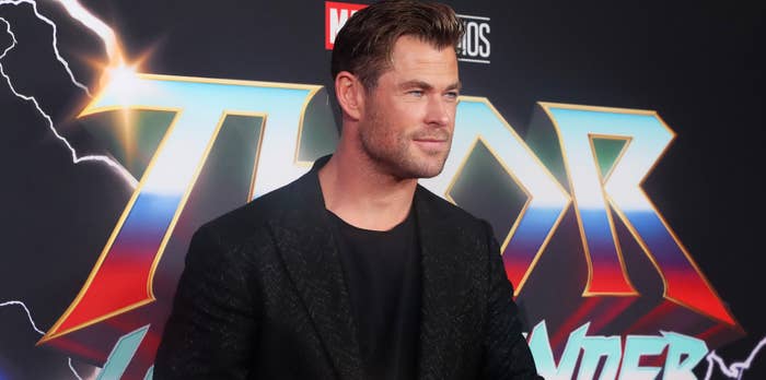 Chris Hemsworth attends premiere of &#x27;Thor: Love and Thunder&#x27;