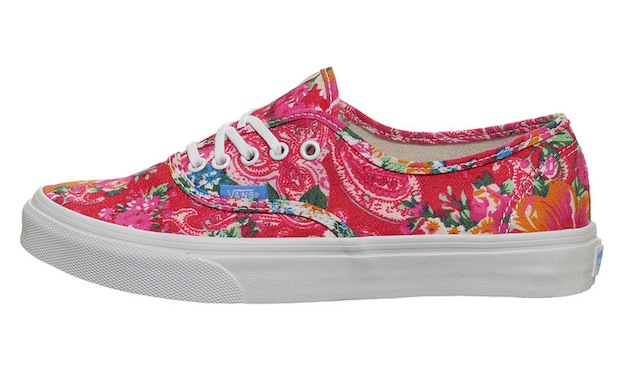 Vans authentic clearance flower