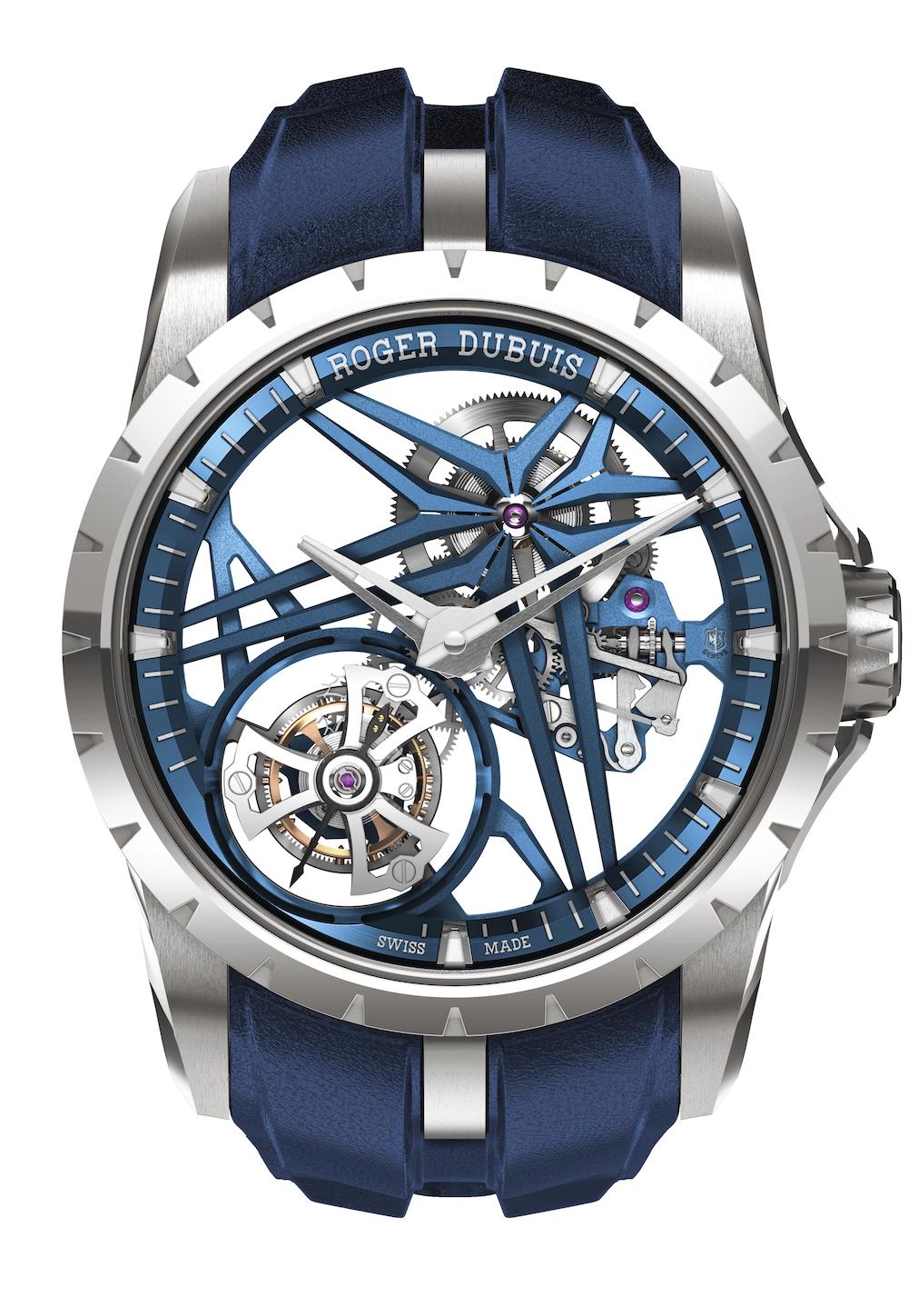 Roger Dubuis Excalibur Flying Tourbillon Cobalt 42