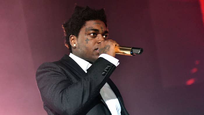 Kodak Black performs onstage during the &#x27;Dying to Live&#x27; tour