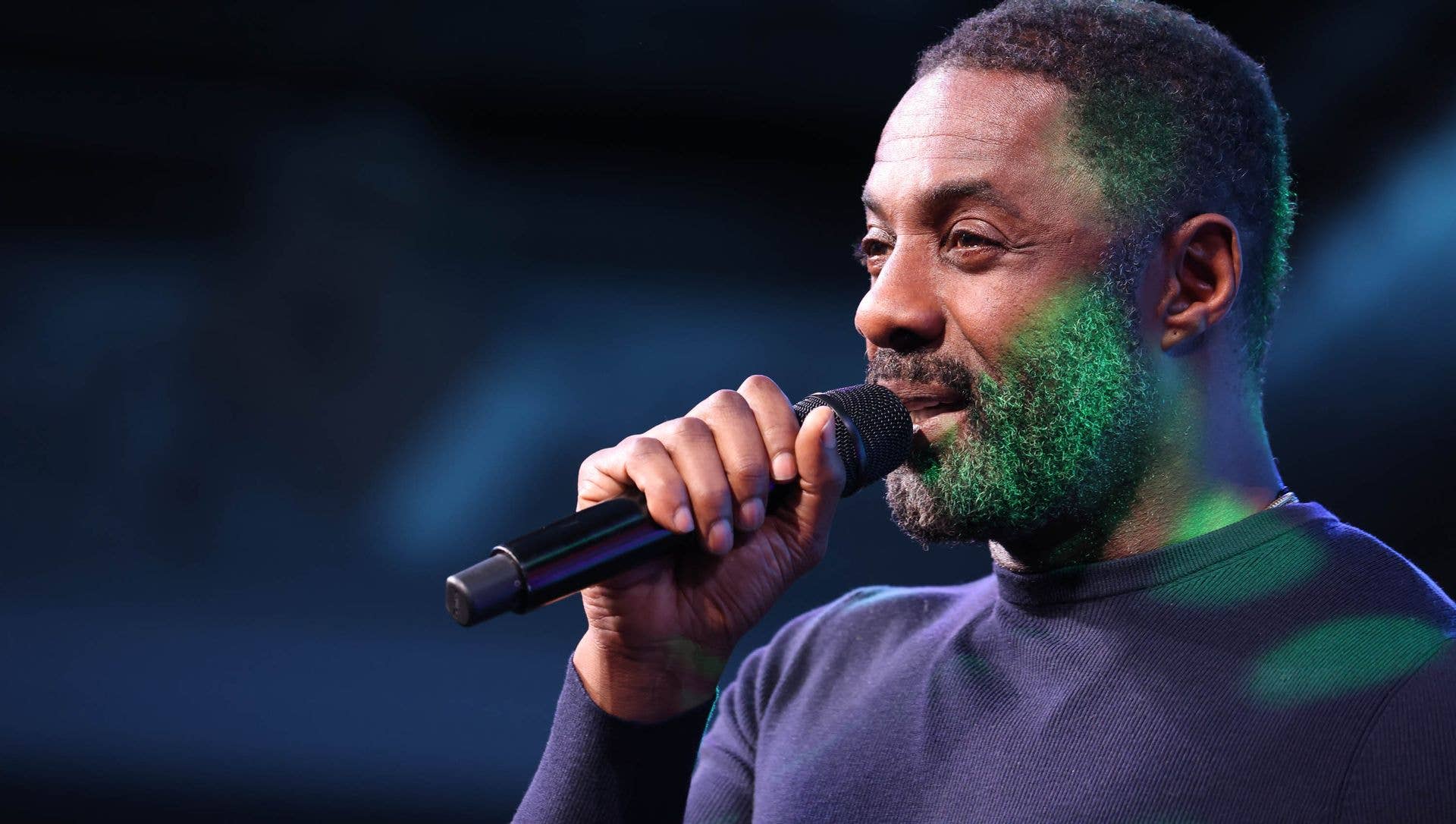 Idris Elba onstage during The Music Industry Trust Awards at The Grosvenor House Hotel