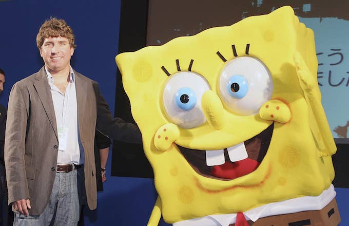 Hillenburg and SpongeBob