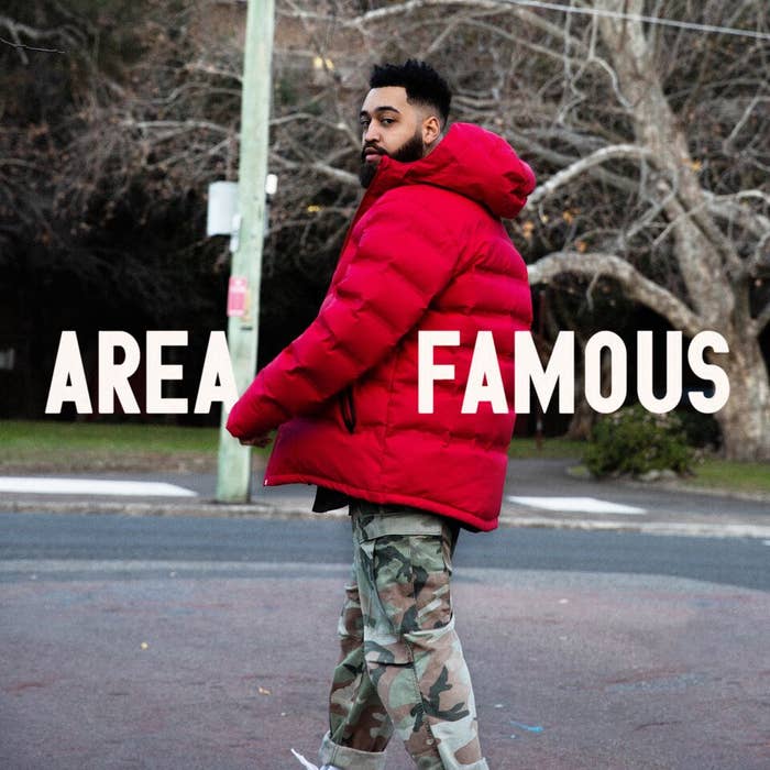 B Wise &#x27;Area Famous&#x27; album cover