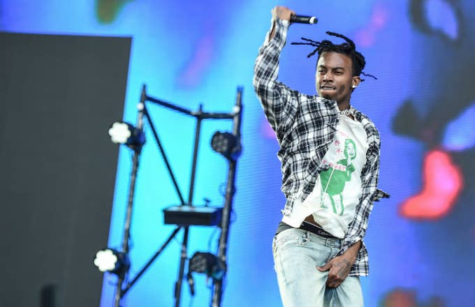 Playboi Carti Fan Goes Flying Into Crowd After Stage-Crashing