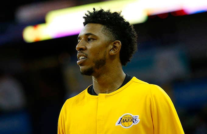 Nick Young Lakers