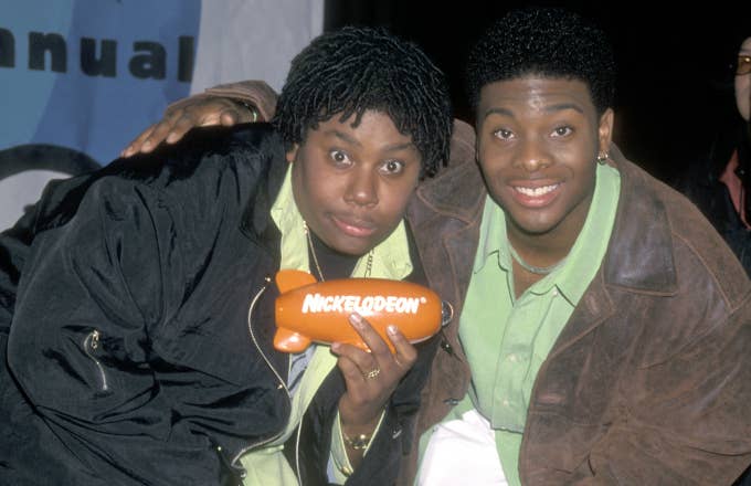 Actor Kenan Thompson and actor Kel Mitchell