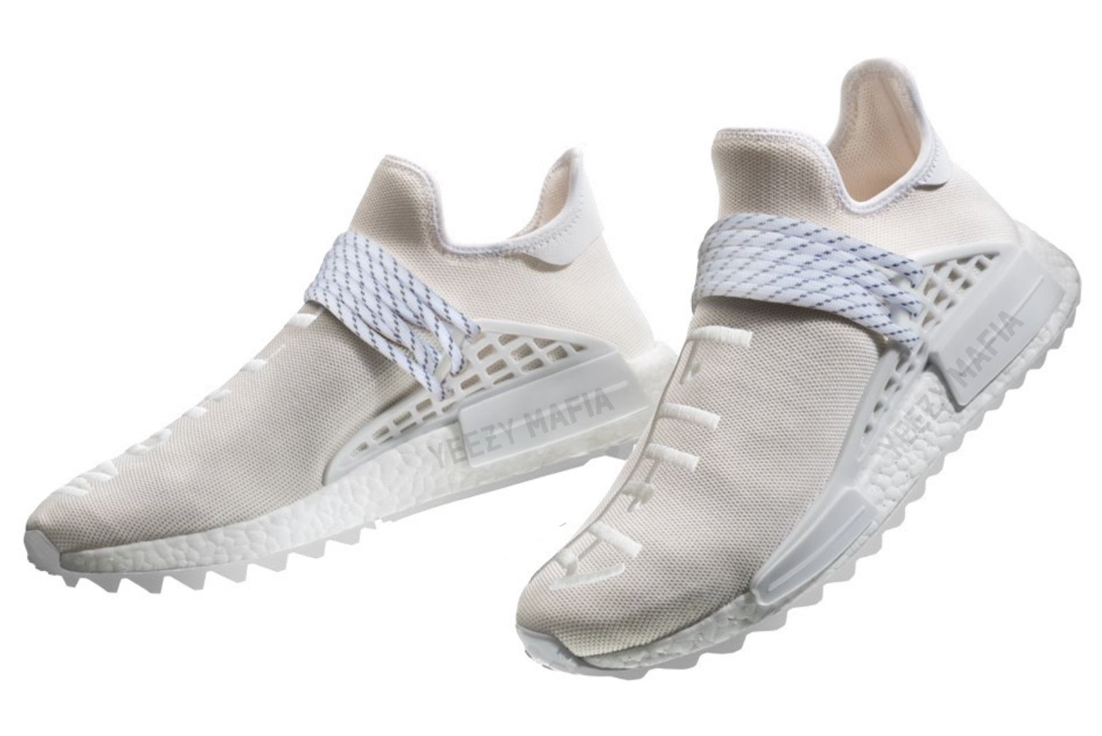 Pharrell x adidas nmd clearance hu trail blank canvas