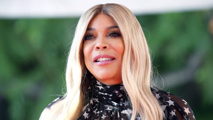 Wendy Williams attends the ceremony honoring her with a Star on The Hollywood Walk of Fame