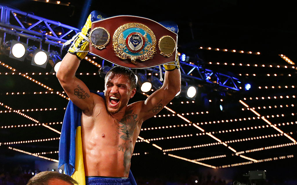 Vasiliy Lomachenko Belt 2016