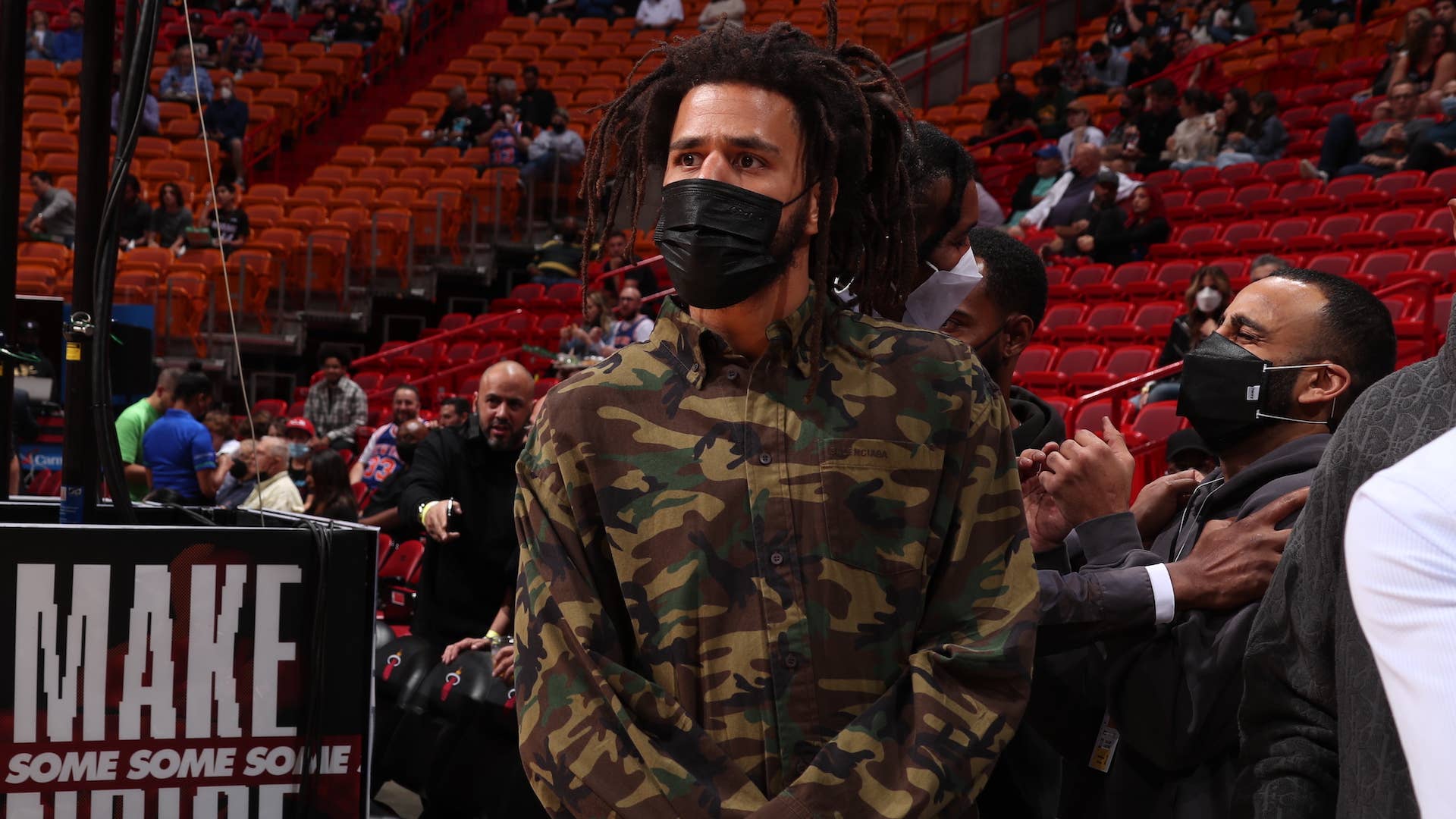 J. Cole joins Canadian basketball team