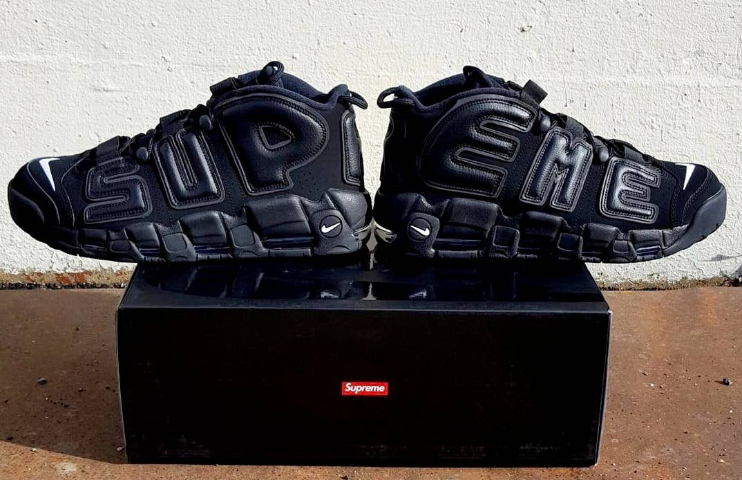 First Look: Supreme x Nike Air More Uptempo