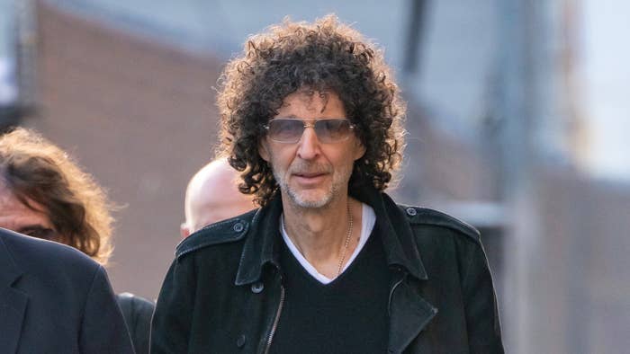 Howard Stern is seen at &#x27;Jimmy Kimmel Live&#x27; on October 09, 2019 in Los Angeles,