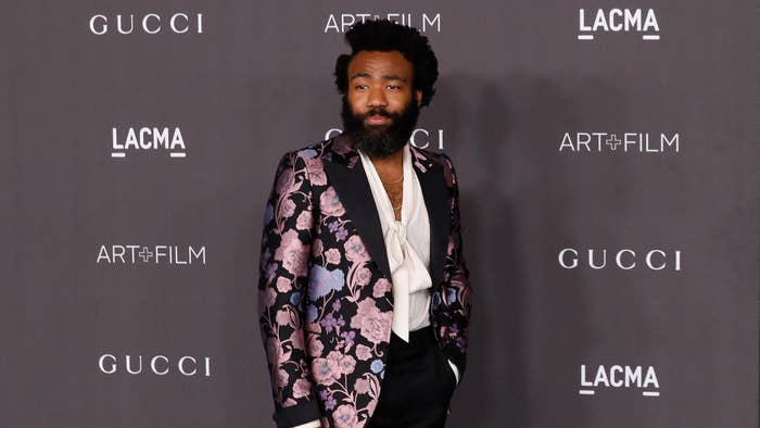 Donald Glover attends the 2019 LACMA Art + Film Gala.