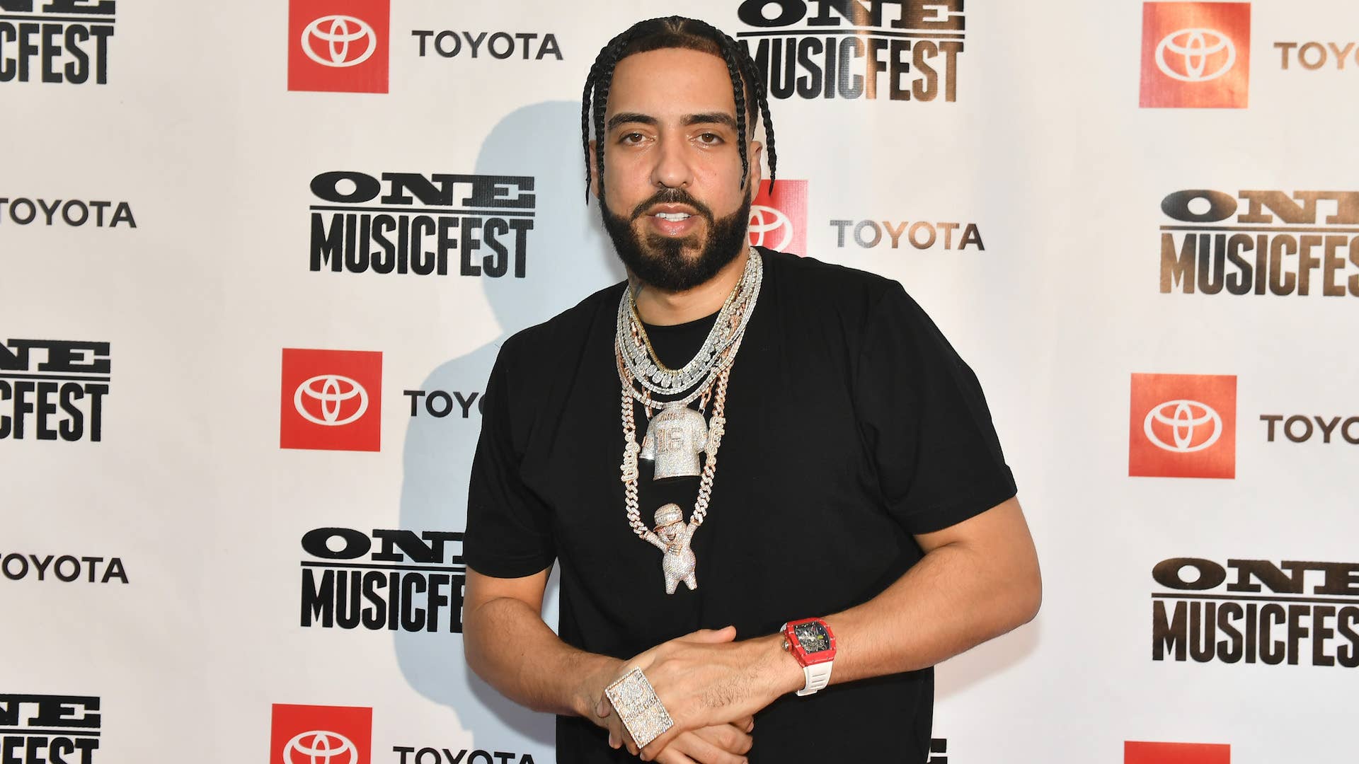 French Montana at One Music Fest 2021