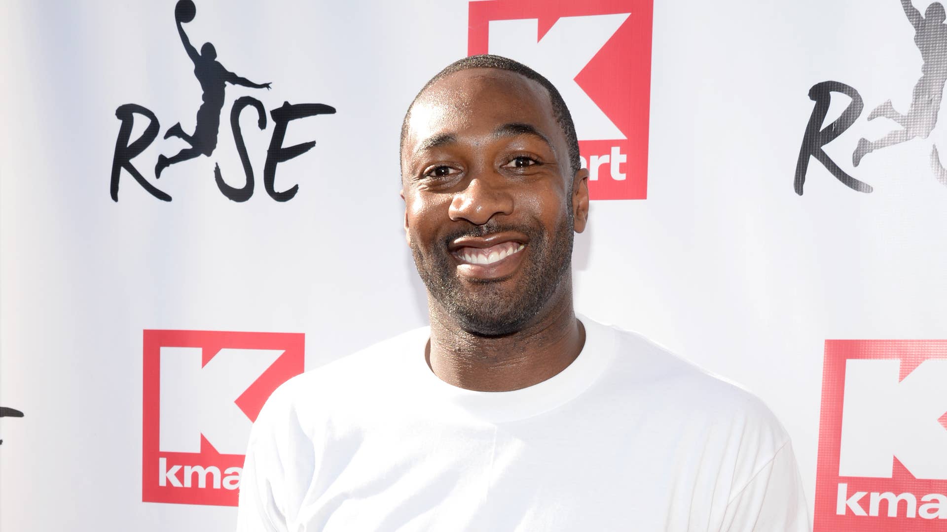 Gilbert Arenas attends the Rise Challenge presented by Kmart