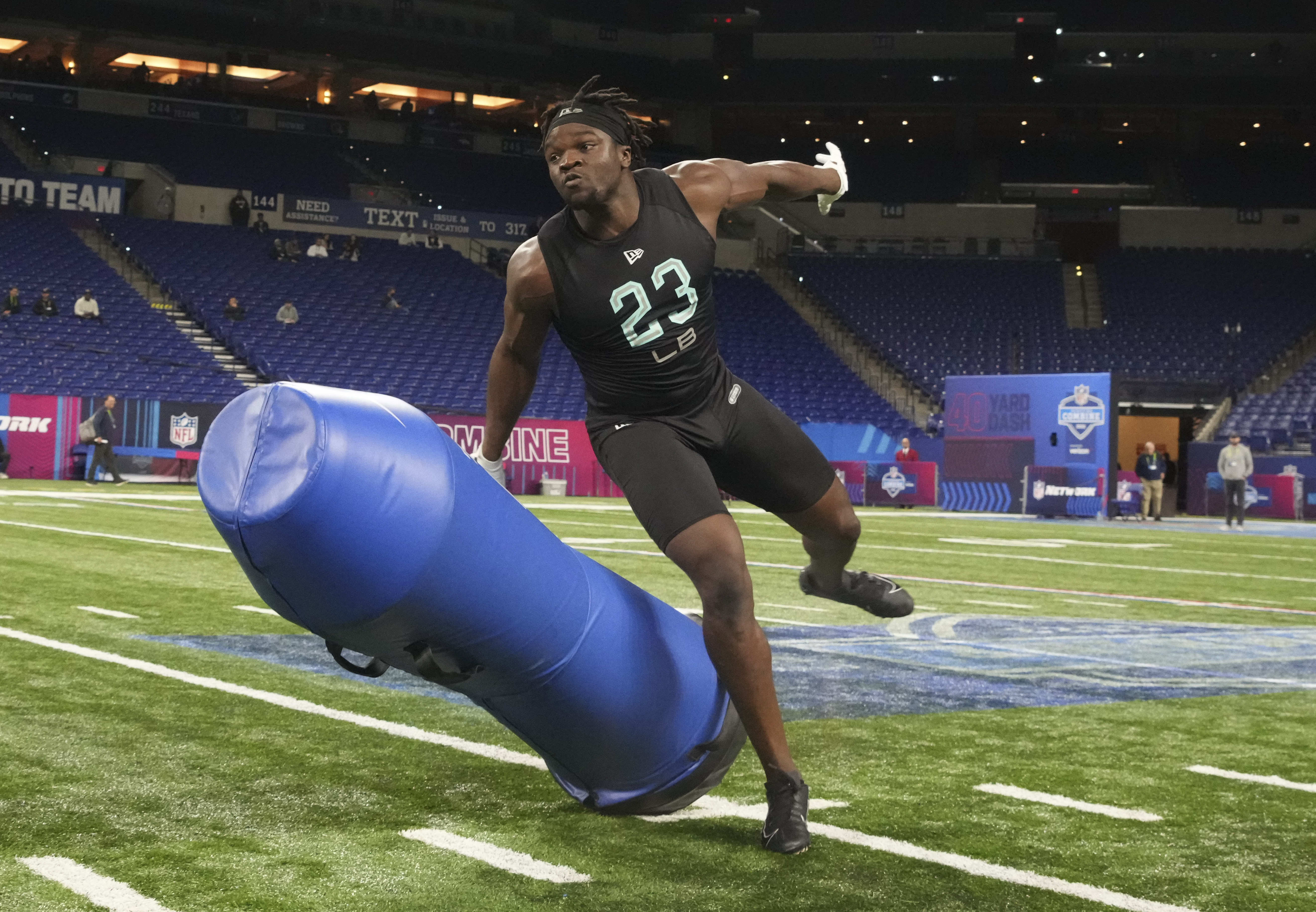 Boye Mafe NFL Combine 2022