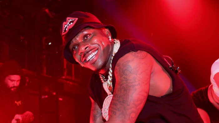 DaBaby performs during a concert at Irving Plaza