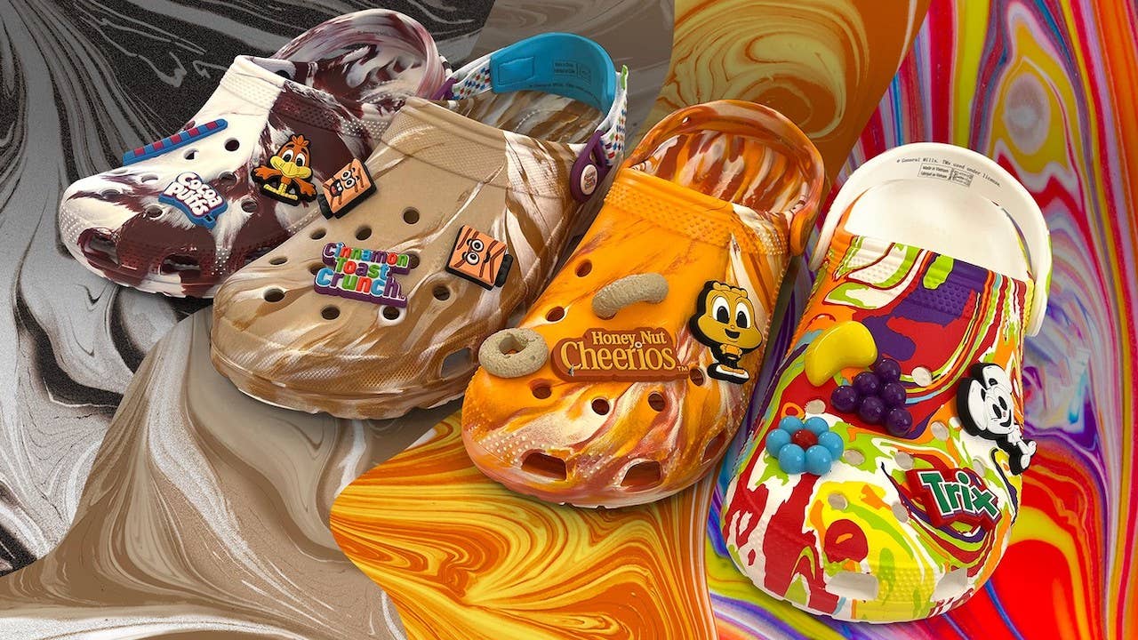 Crocs Links With General Mills on Cereal Inspired Shoe Collection for Cocoa Puffs, Trix, and More
