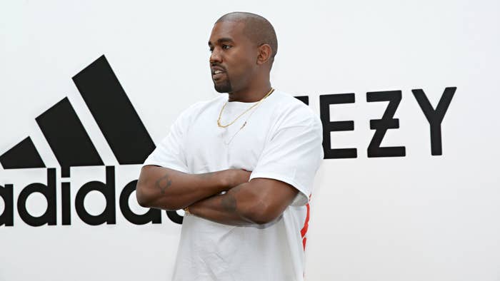 Kanye West announces Adidas partnership