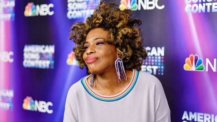 Macy Gray arrives at NBC&#x27;s &#x27;American Song Contest&#x27; Week 2 Red Carpet at Universal Studios Hollywood