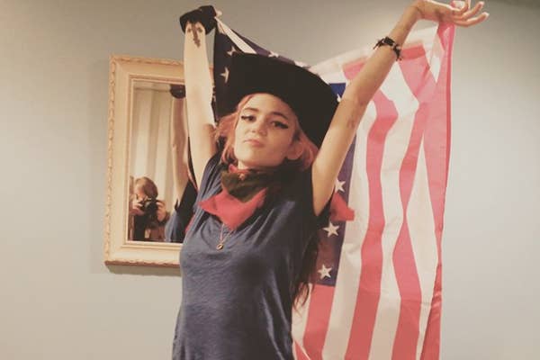 Image via Grimes on Instagram