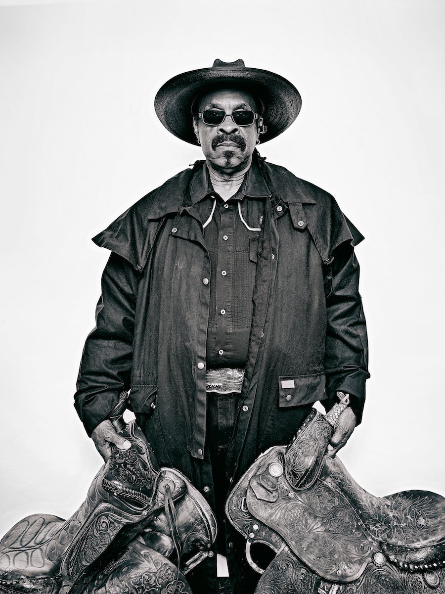 Brad Trent, &quot;Arthur &#x27;J.R.&#x27; Fulmore, from &#x27;The Federation of Black Cowboys&#x27;&quot; series for The Village Voice, 2016ink jet print, 22 x 30 in., courtesy the artist