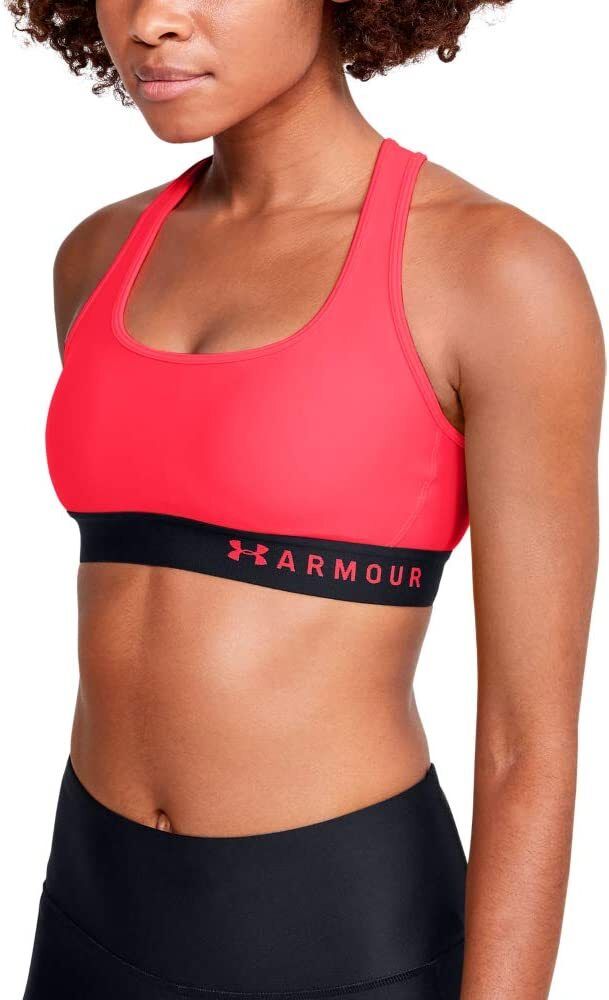 Under Armour Kids G Cback MidPrint Medium Impact Sports Bra