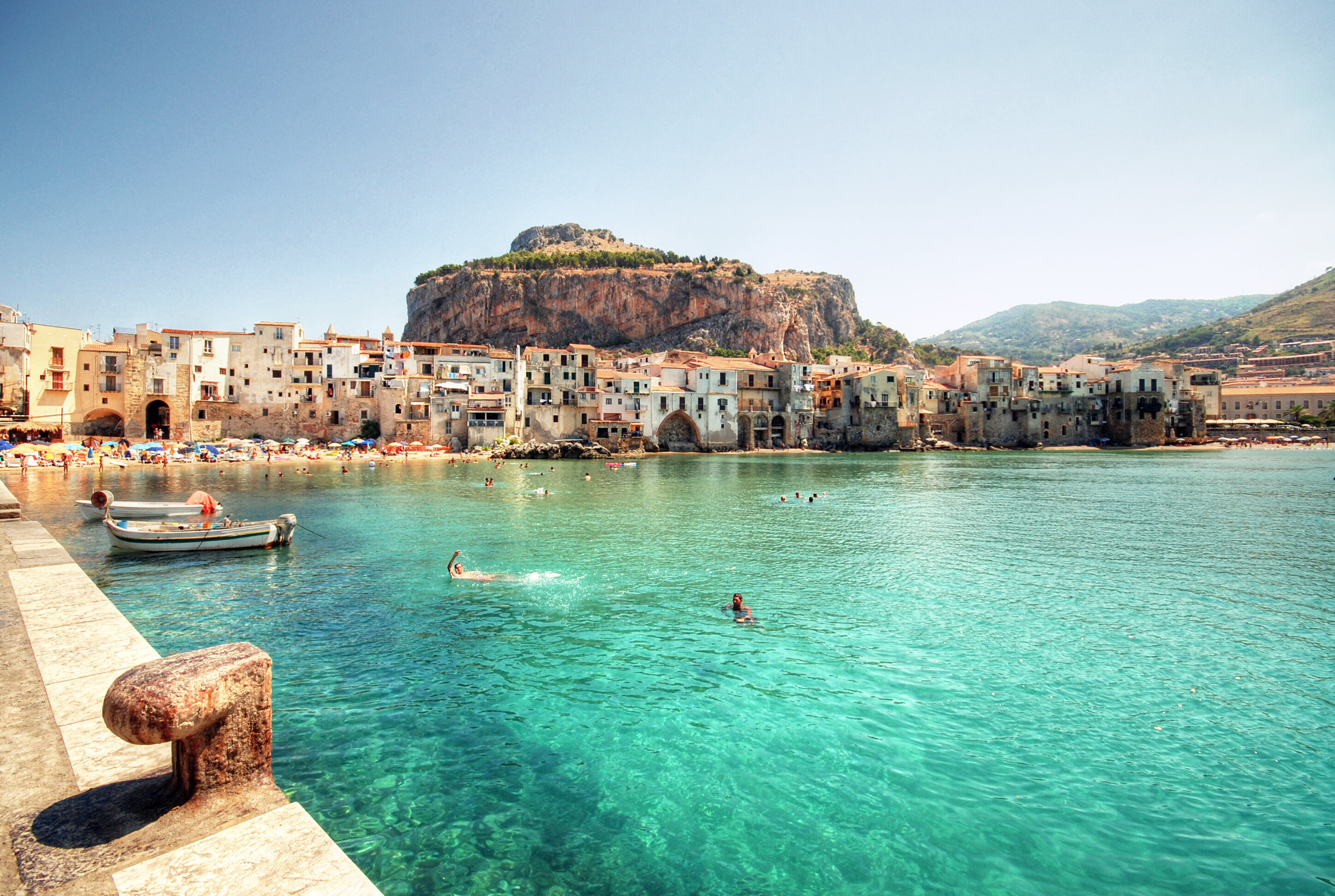 The shores of Italy
