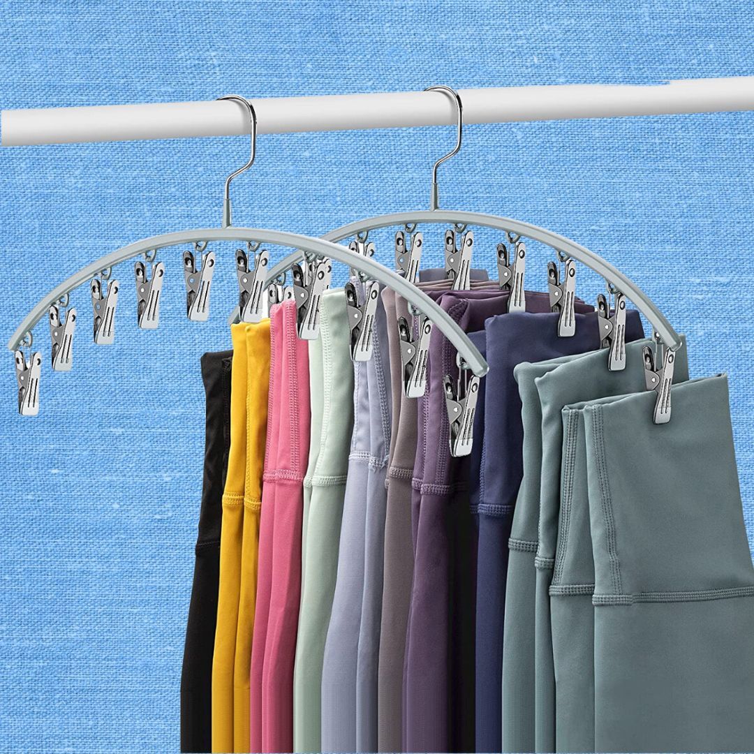 the hangers in use