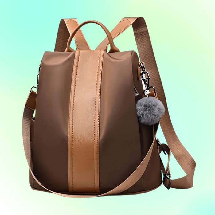 the bag in brown