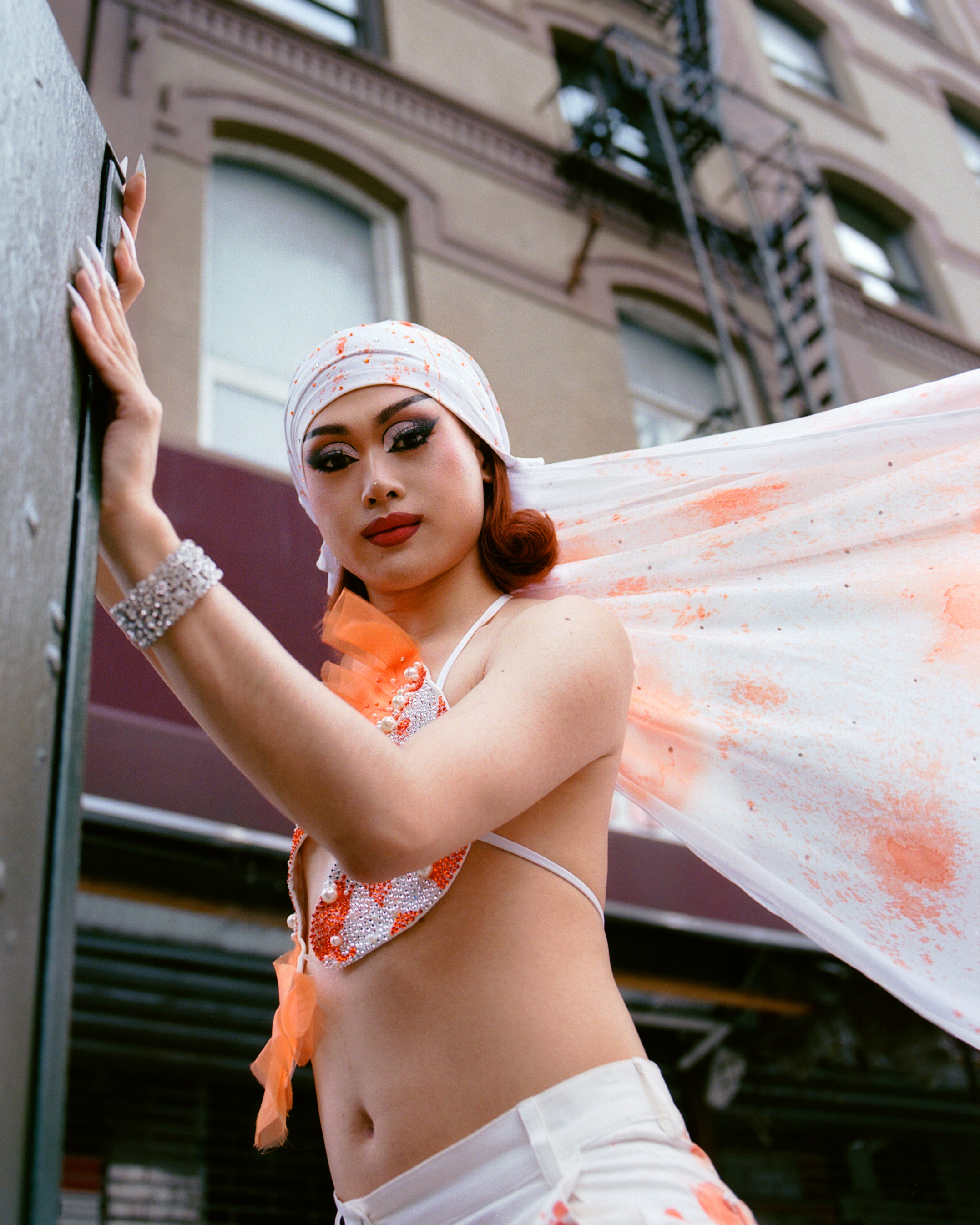 Angel Au in Manhattan&#x27;s Chinatown on June 19