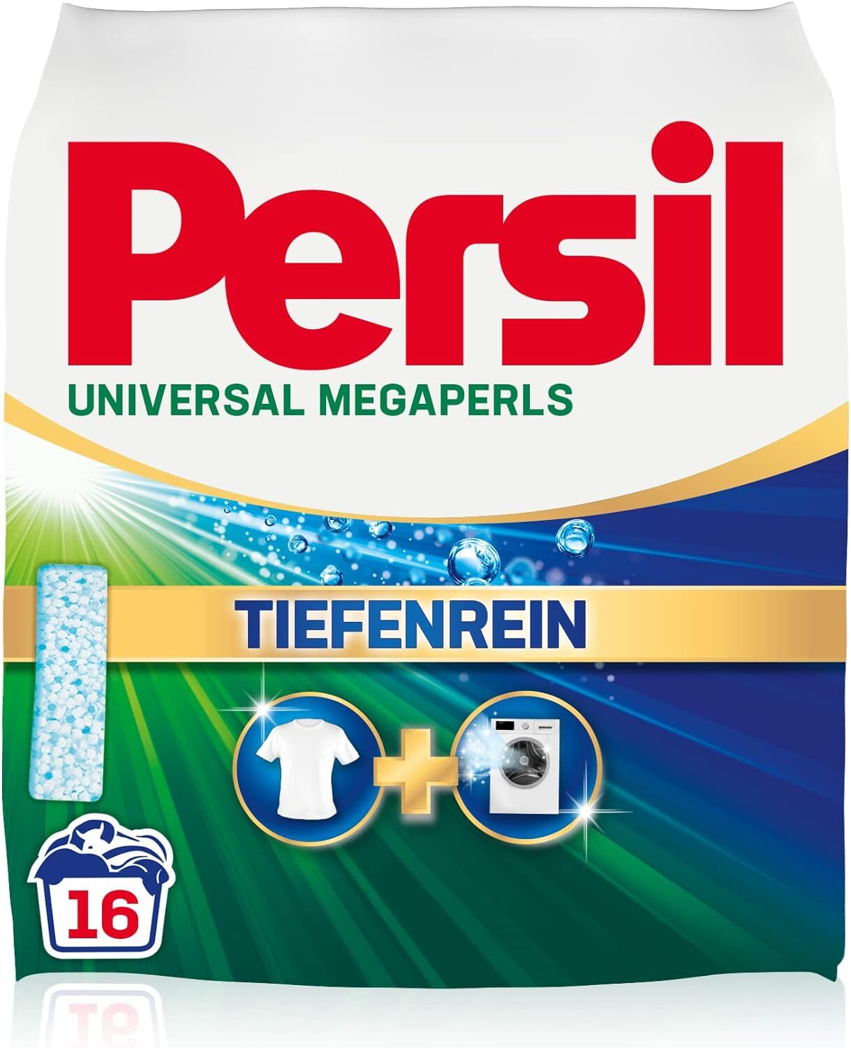 A box of Persil laundry detergent good for 16 loads