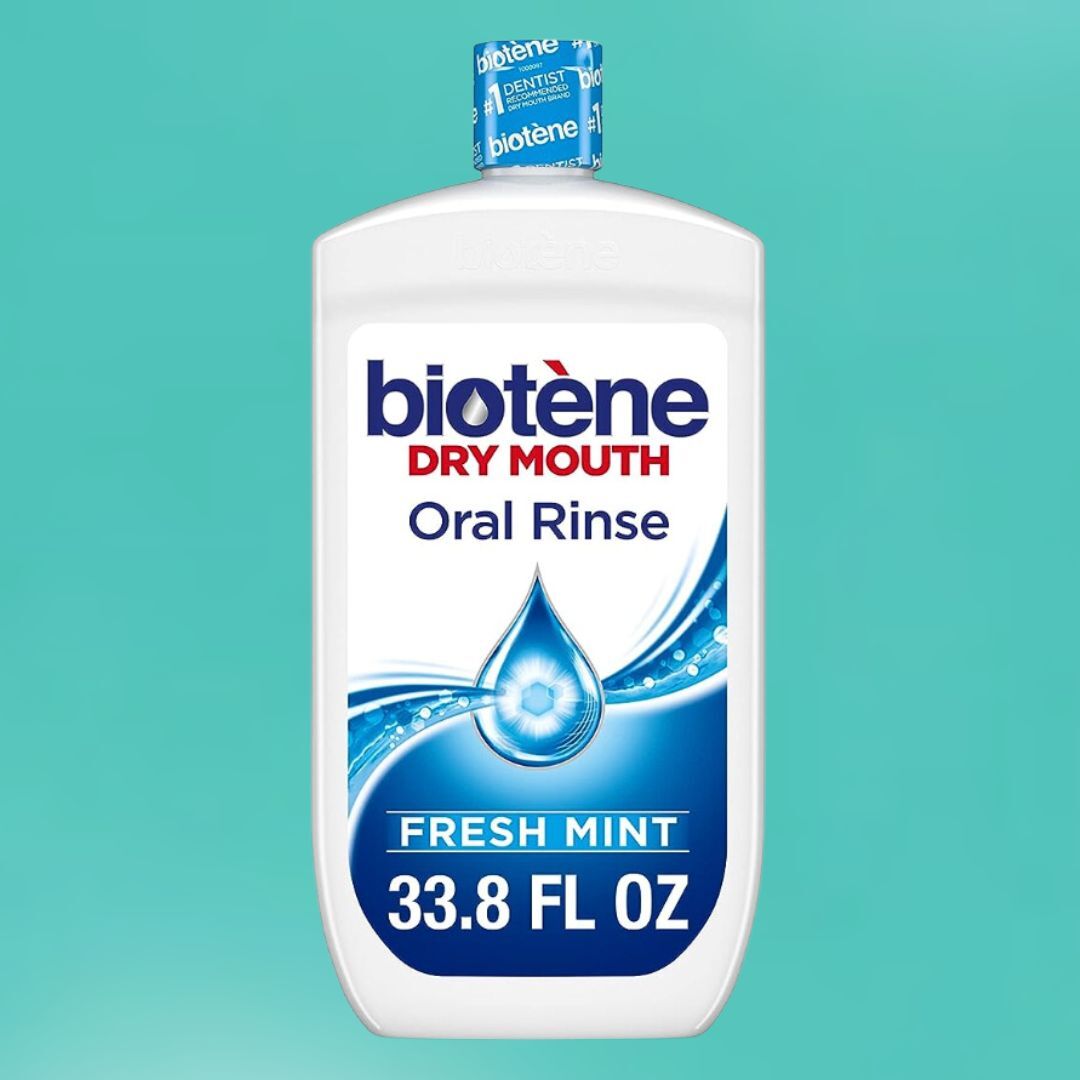 Biotene dry mouth oral rinse
