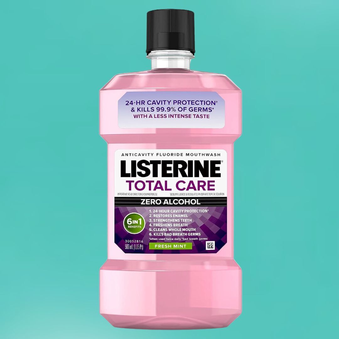 Listerine Total Care zero alcohol mouthwash