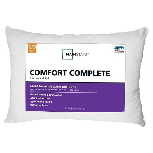 Two-pack of hypoallergenic pillows