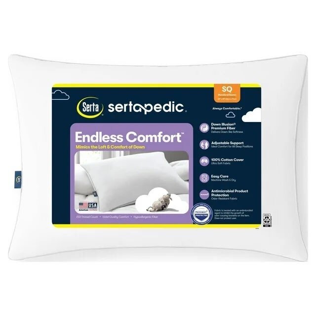 Sertapedic Endless Comfort pillow