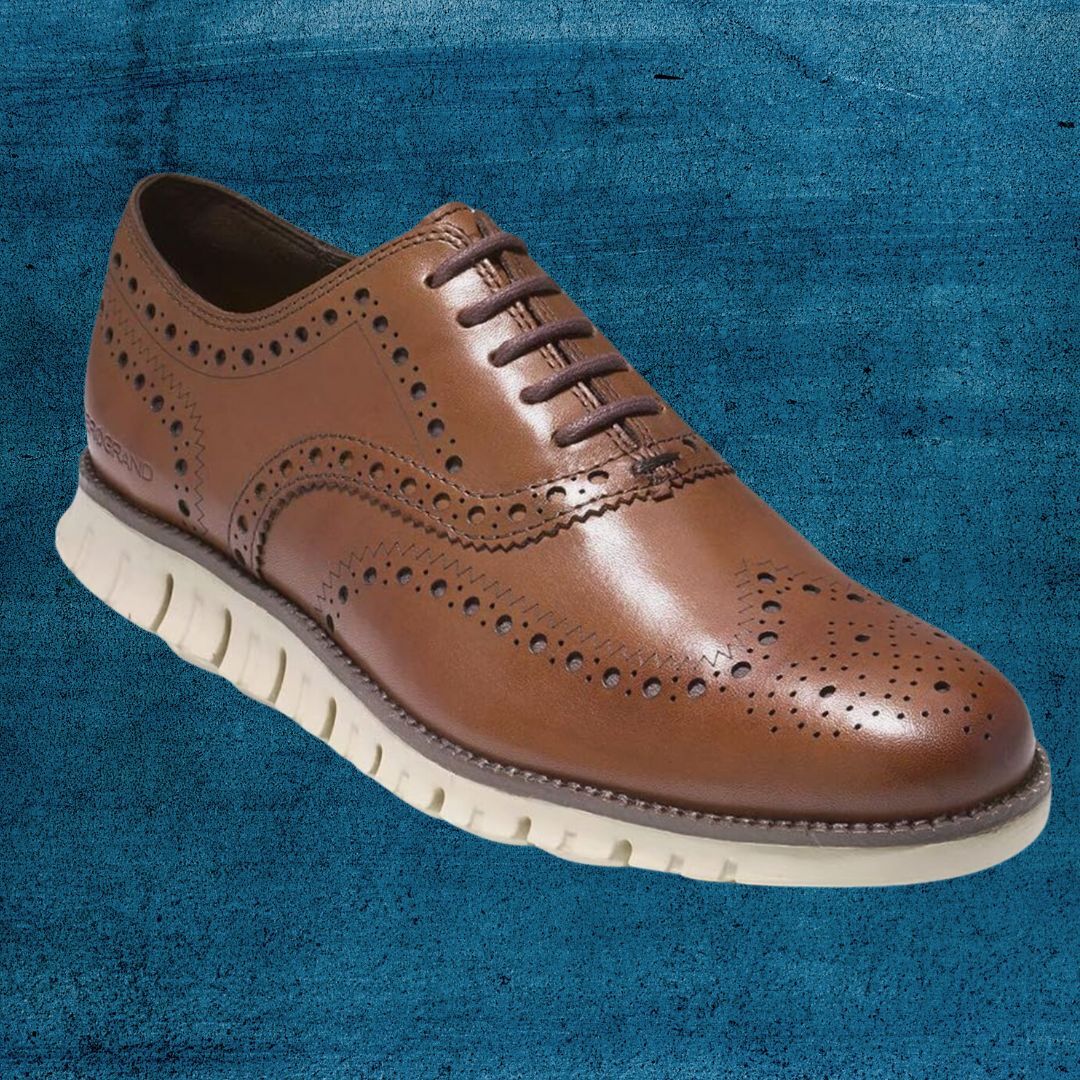 Brown Cole Haan dress shoes