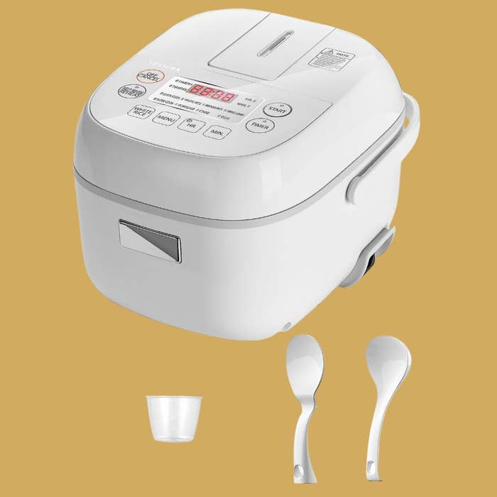 The Toshiba rice cooker