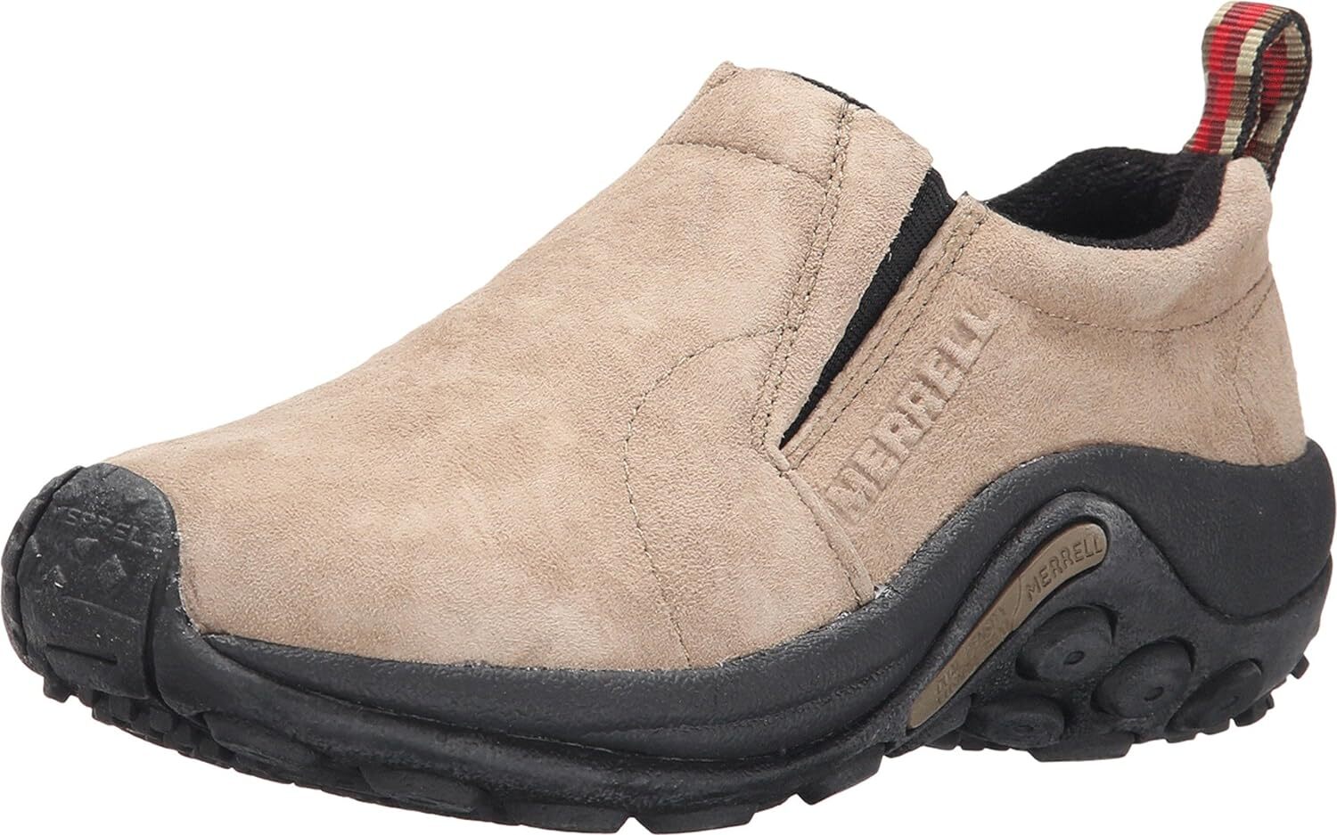Merrell shoe with a slip-on design and black sole