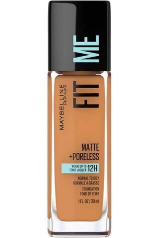 Maybelline Fit Me Matte + Poreless foundation bottle for normal to oily skin
