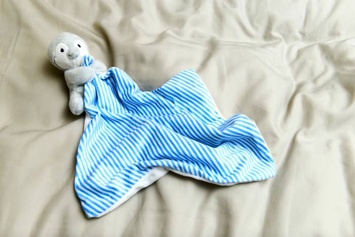 A stuffed animal