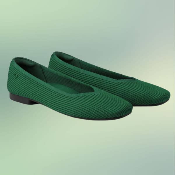 The forest green flats