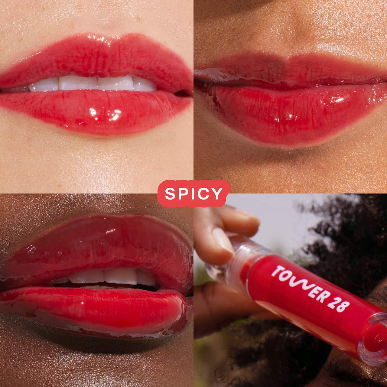 The Spicy red lipstick