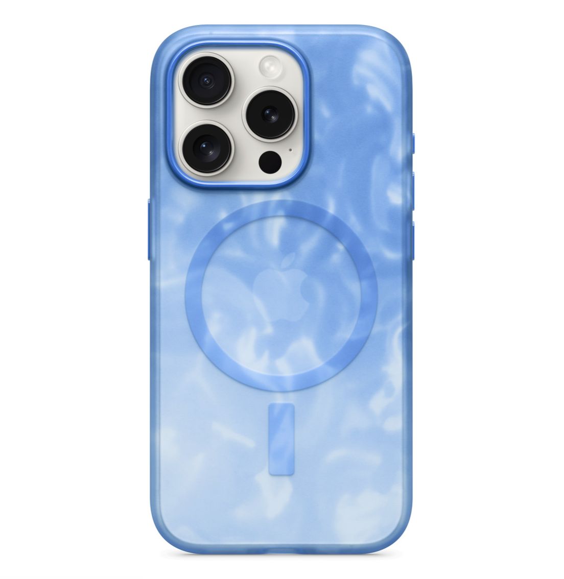 A blue OtterBox case on a phone