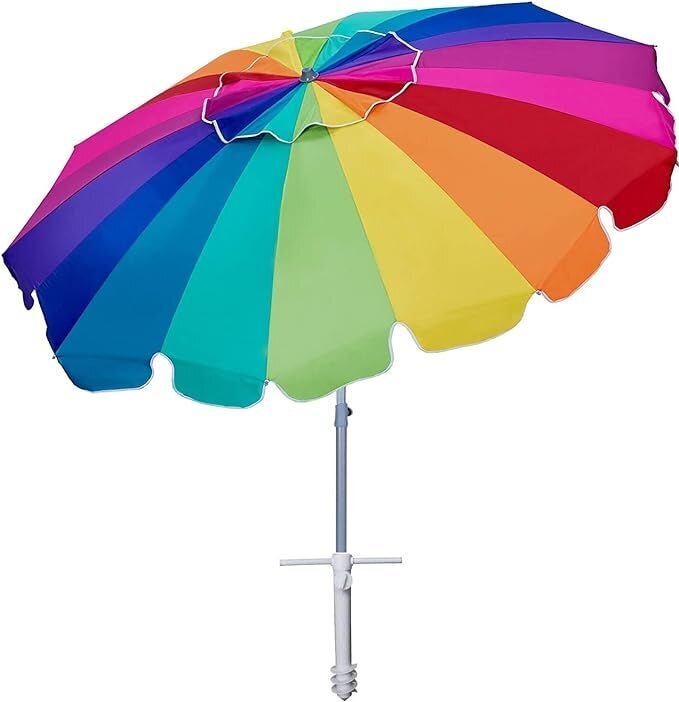 The rainbow umbrella