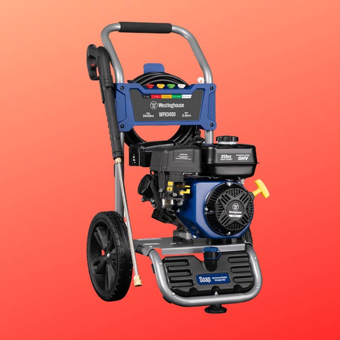 Westinghouse WPX3400 unit   washer with wheels and hose, designed for almighty  outdoor cleaning