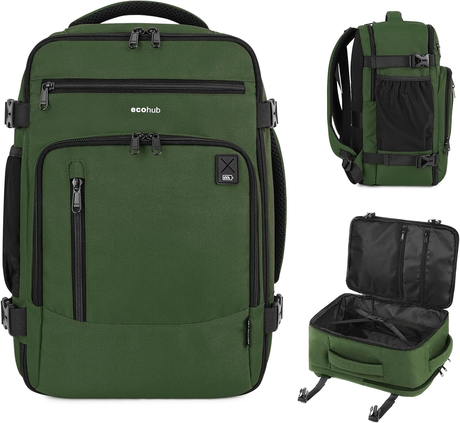 Sit-suit ransel hijau