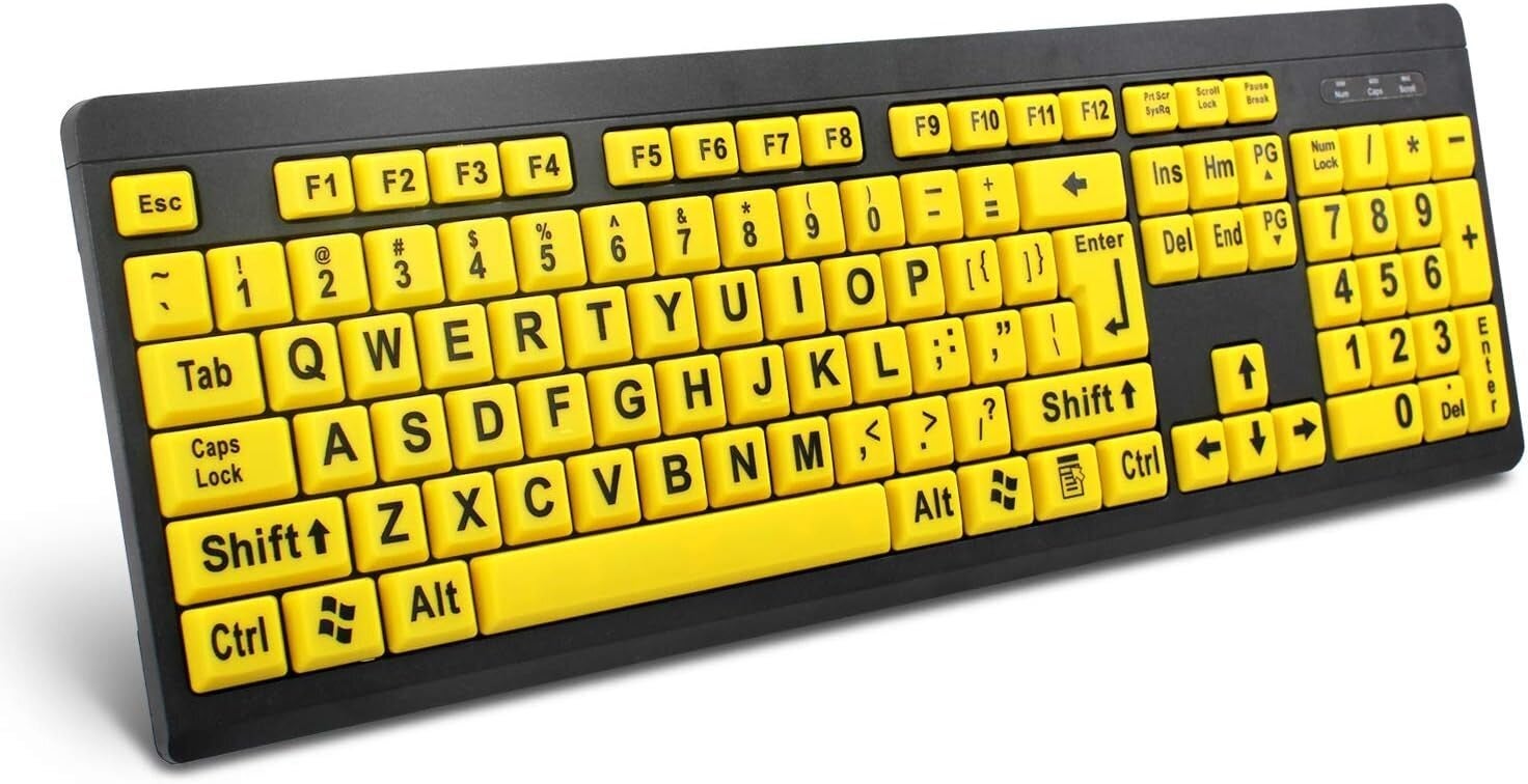 Social media trends Viral content Trending hashtags Social media updates Trending memes and videos The large print keyboard