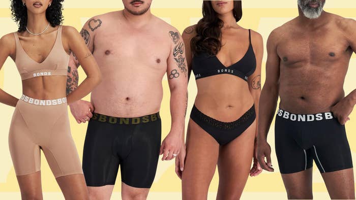 Bonds underwear and bras astatine Amazon
